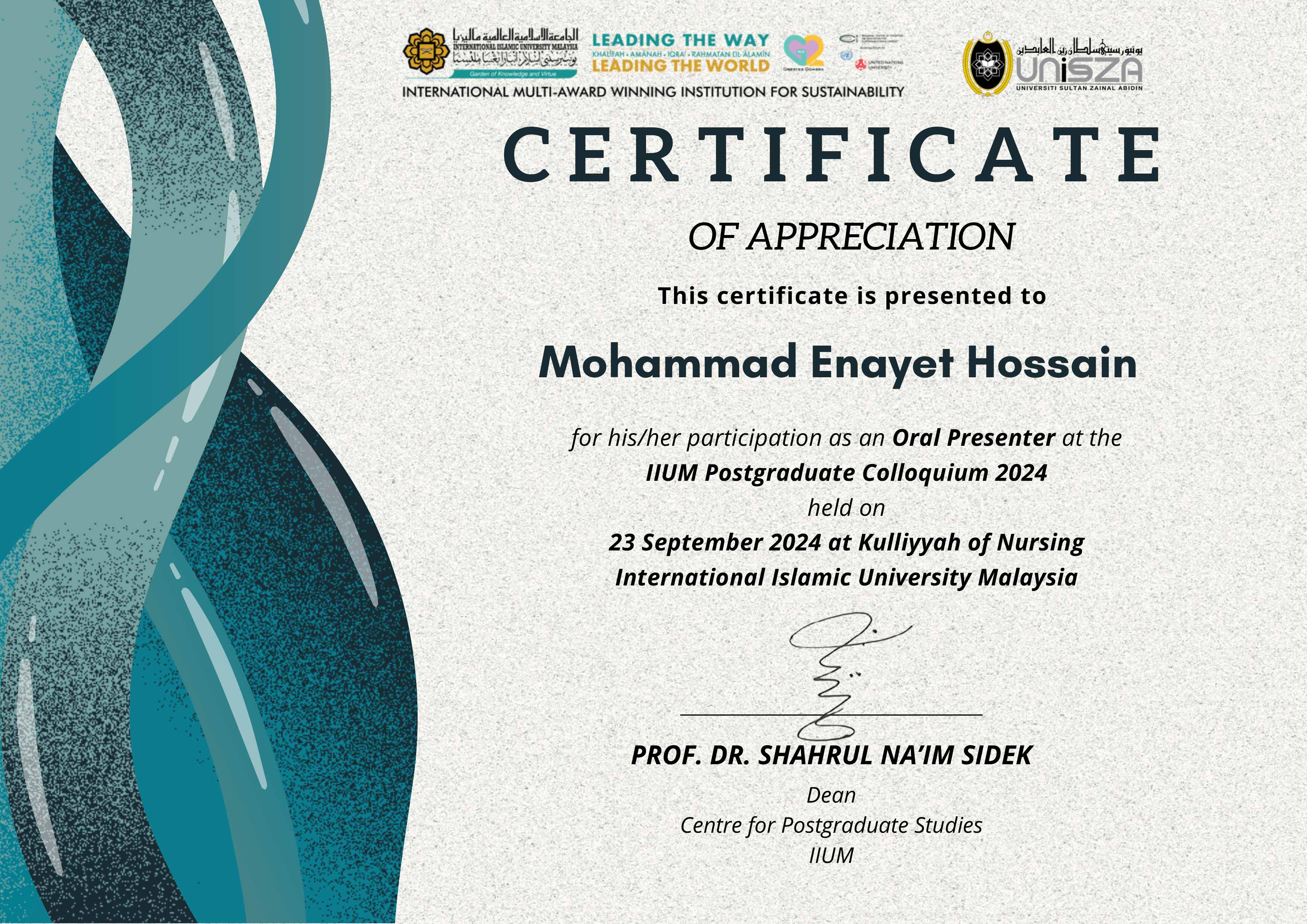 IIUM Postgraduate Colloquium 2024